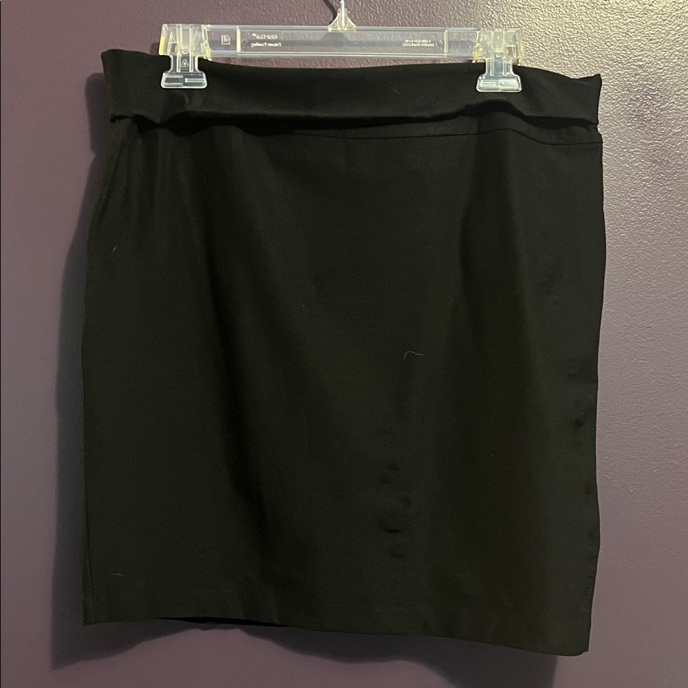 Eileen Fisher Classic Black Skirt